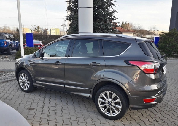 Ford Kuga cena 99900 przebieg: 86946, rok produkcji 2018 z Poznań małe 466